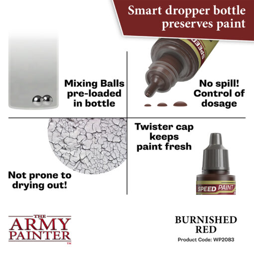 Burnished Red Speedpaint - The Army Painter WP2083 - Image 5