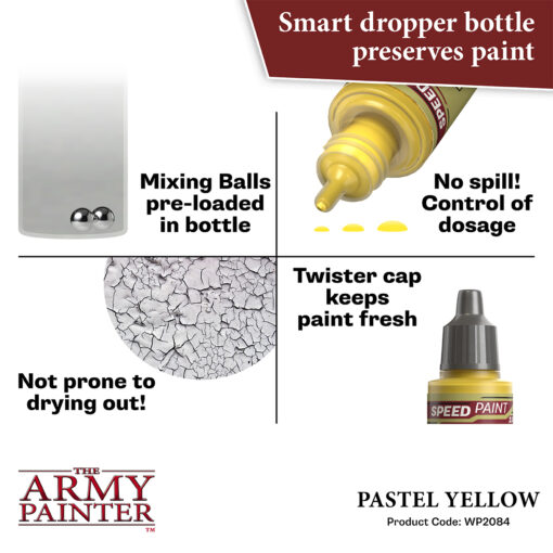 Pastel Yellow Speedpaint - The Army Painter WP2084 - Image 5