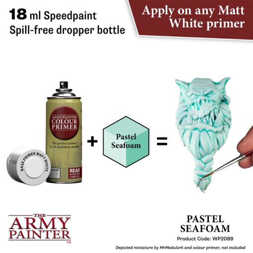 Pastel Seafoam Speedpaint - The Army Painter WP2089 - Image 2