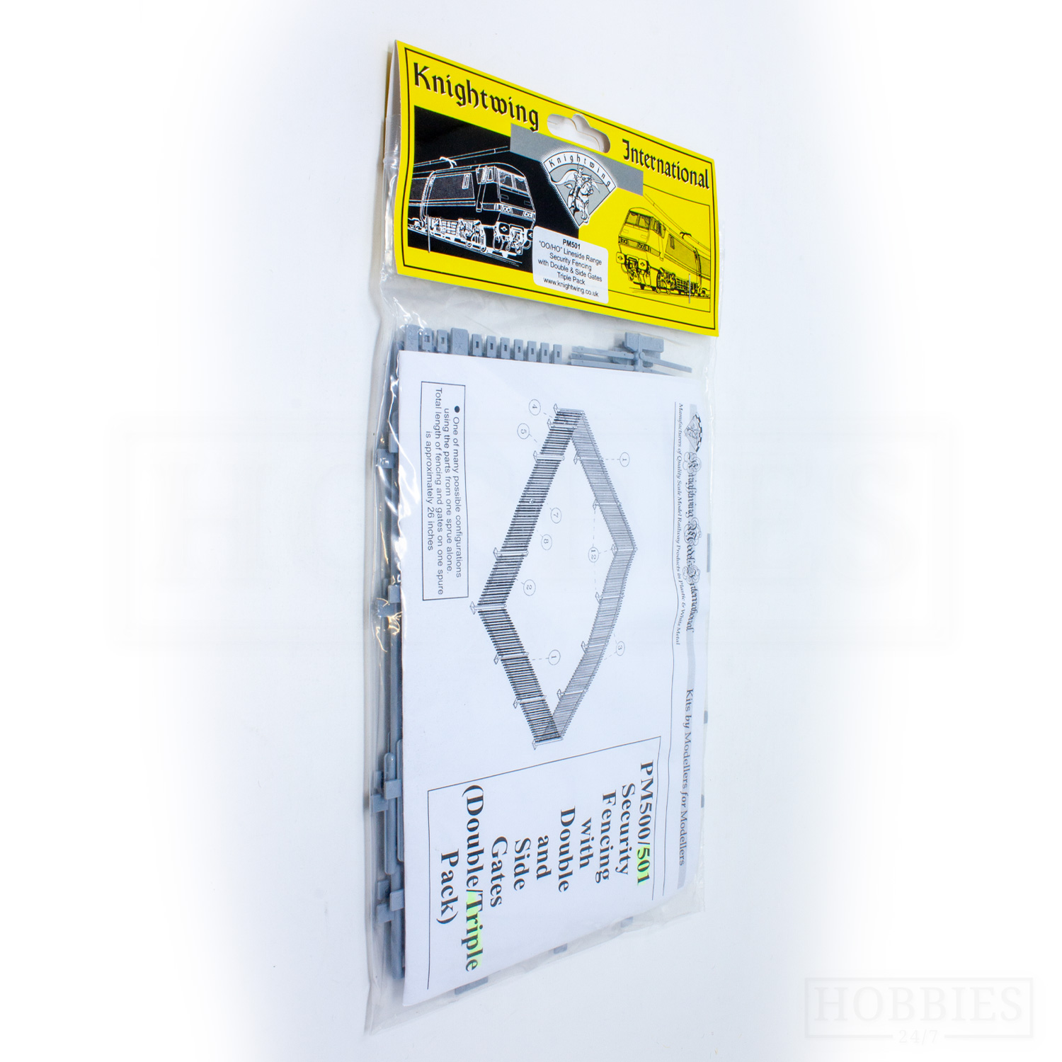 Knightwing Security Fencing - Triple Pack 00 Gauge