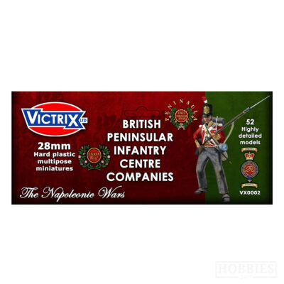 Victrix British Peninsular Infantry Centre Company 28mm Miniatures