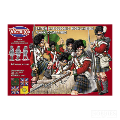 Victrix Highland Flank Company 28mm Miniatures