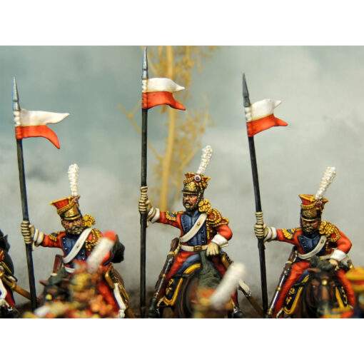 Victrix French Napoleonic Imperial Guard Lancers 28mm Miniatures - Image 7