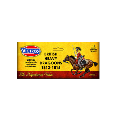 Victrix British Heavy Dragoons 1812-1815 28mm Miniatures