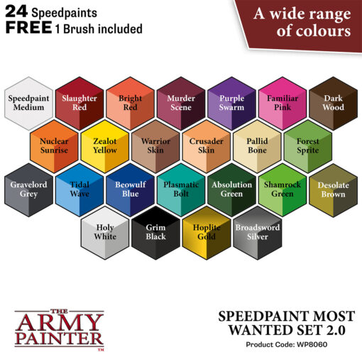 Speedpaint Most Wanted Set 2.0 The Army Painter WP8060 - Image 5