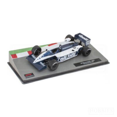 F1 Brabham Bt55 1986 - Riccardo Patrese 1/43 Diecast Scale Model