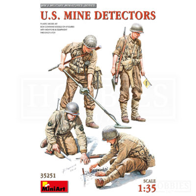 Miniart US Mine Detectors 1/35 Scale