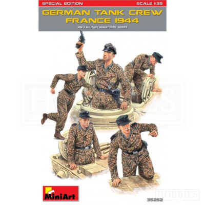 Miniart German Tank Crew France 1944 1/35 Scale