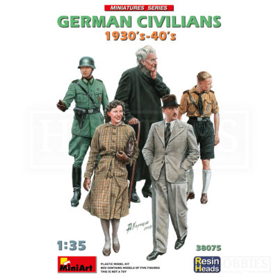 Miniart Germany Civilians 30-40s 1/35 Scale