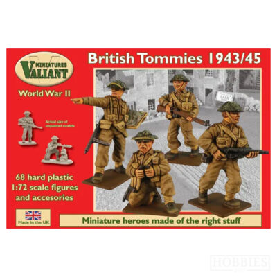 Valiant British Tommies 1943-1945 1/72 Scale