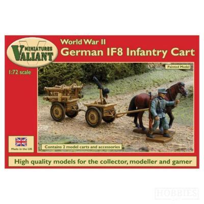 Valiant German If8 Infantry Cart 1/72 Scale