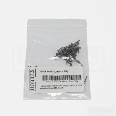 10mm Track Pins 10g Bag approx 140 pins