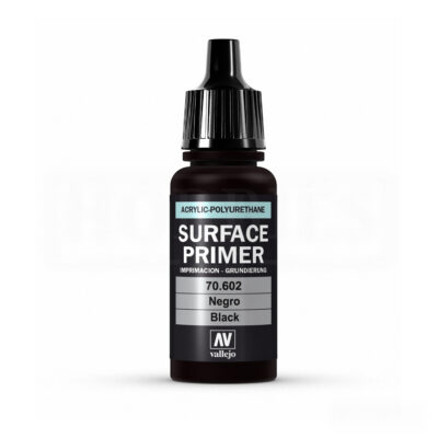 70.602 Black - Vallejo Acrylic Surface Primer 17ml