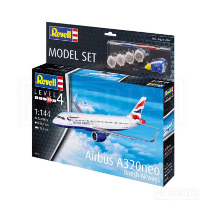 Revell Model Set Airbus A320 British Airways 1/144 Scale