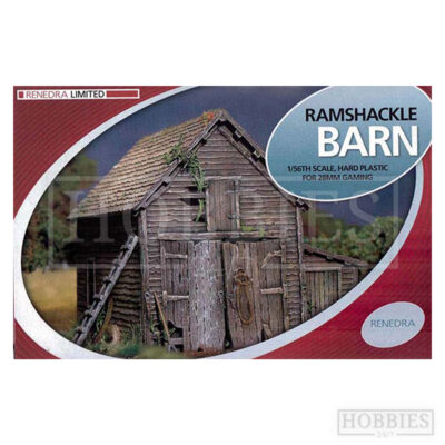 Renedra Ramshackle Barn 1/56 Scale for 28mm Gaming