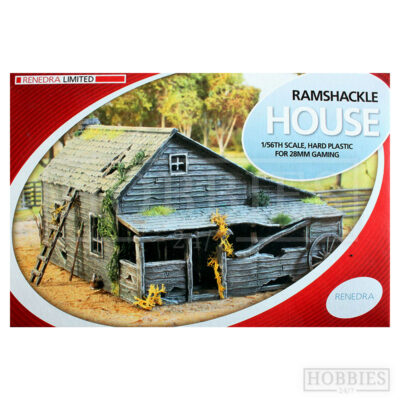 Renedra Perry_Ramshackle House 1/56 Scale for 28mm Gaming