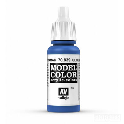Model Color 70.839 Ultramarine Vallejo 18ml