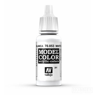 Model Color 70.853 White Glaze Vallejo 18ml
