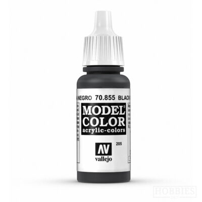 Model Color 70.855 Black Glaze Vallejo 18ml