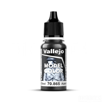 Model Color 70.865 Metallic Oily Steel Vallejo 18ml