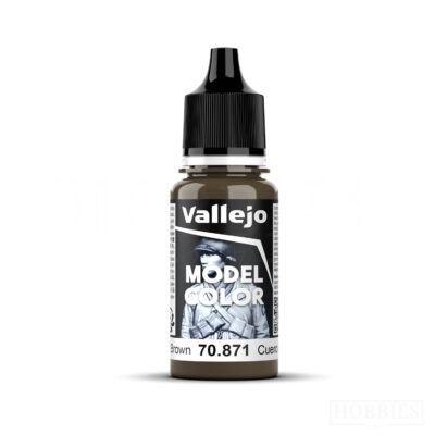 Model Color 70.871 Leather Brown Vallejo 18ml