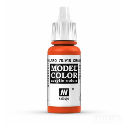 Model Color 70.910 Orange Red Vallejo 18ml