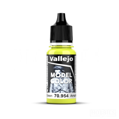 Model Color 70.954 Yellow Green Vallejo 18ml