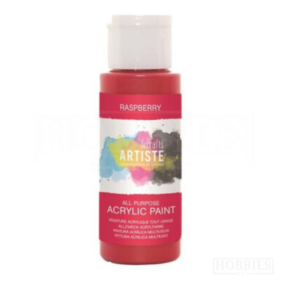 Artiste Raspberry Acrylic 2oz Bottle