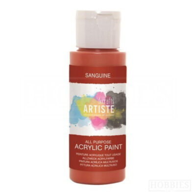 Artiste Sanguine Acrylic 2oz Bottle