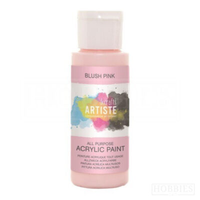 Artiste Blush Pink Acrylic 2oz Bottle