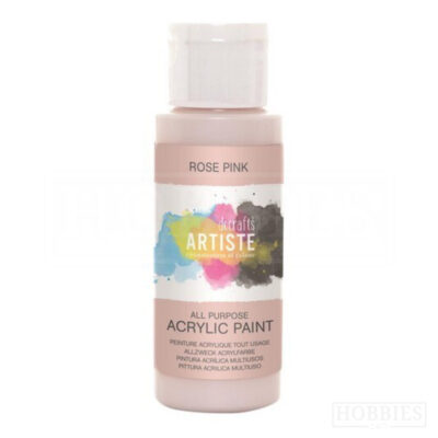 Artiste Rose Pink Acrylic 2oz Bottle