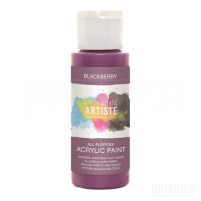 Artiste Blackberry Acrylic 2oz Bottle