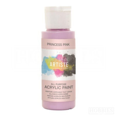 Artiste Princess Pink Acrylic 2oz Bottle