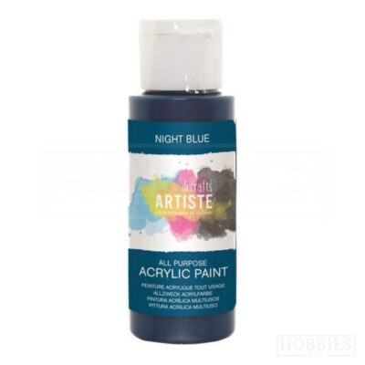Artiste Night Blue Acrylic 2oz Bottle