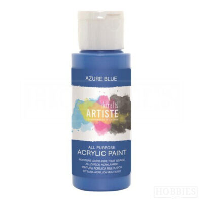 Artiste Azure Blue Acrylic 2oz Bottle