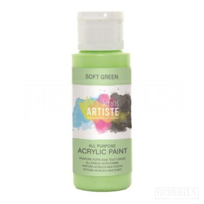 Artiste Soft Green Acrylic 2oz Bottle