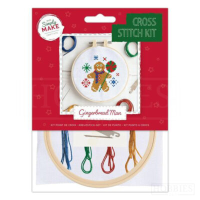 Cross Stitch Kit - Gingerbread Man