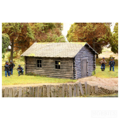 Renedra Log Cabin 1/56 Scale for 28mm Gaming