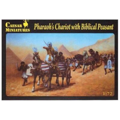 Pharaohs Chariot + Peasant Caesars Miniatures