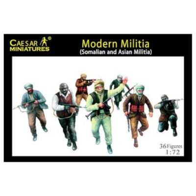 Mod Militia Som.& Asian Militi Caesars Miniatures
