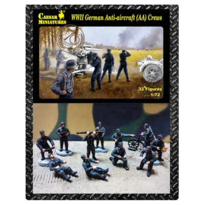 German Anti Aircraft Aa Crew Caesars Miniatures