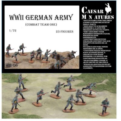 Ww11 German Army Combat Team 1 Caesars Miniatures