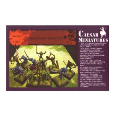 Lizardmen Warriors Caesars Miniatures