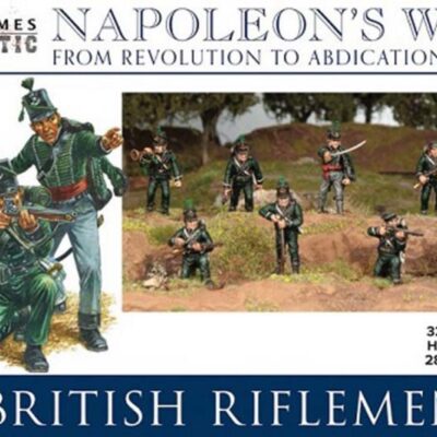 28mm British Riflemen Wargames Atlantic