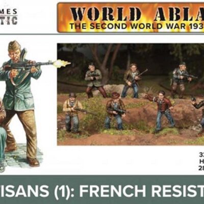 28mm French Partisans Wargames Atlantic