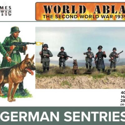 28mm German Sentries Wargames Atlantic