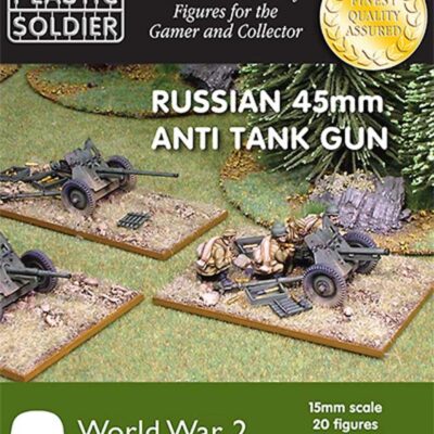 15mm Russian 45mm anti tank gu