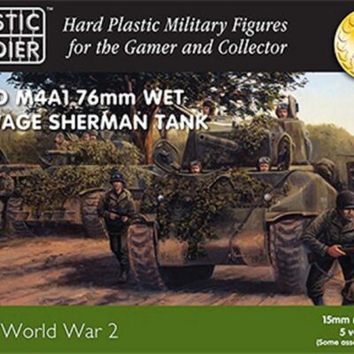 15mm Easy Assembly Sherman M4A